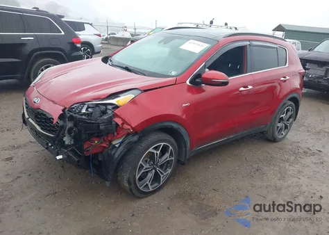 2021 Kia Sportage Sx Turbo from USA, damaged, VIN KNDPRCA65M7848221